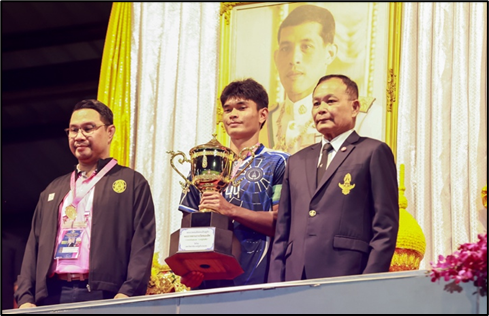 คว้ารางวัลถ้วยพระราชทานราชภัฏคิงส์คัพครั้งที่ 2