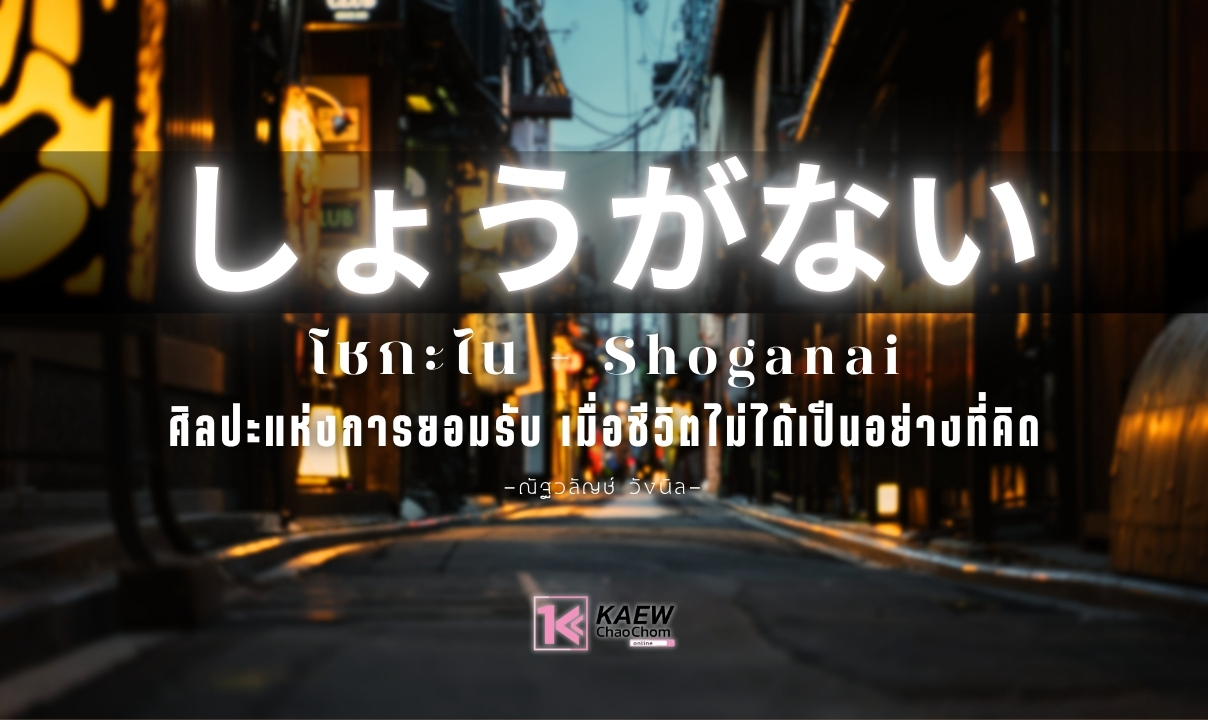 โชกะไน (Shoganai) ศิลปะแห่งการยอมรับ เมื่อชีวิตไม่ได้เป็นอย่างที่คิด
